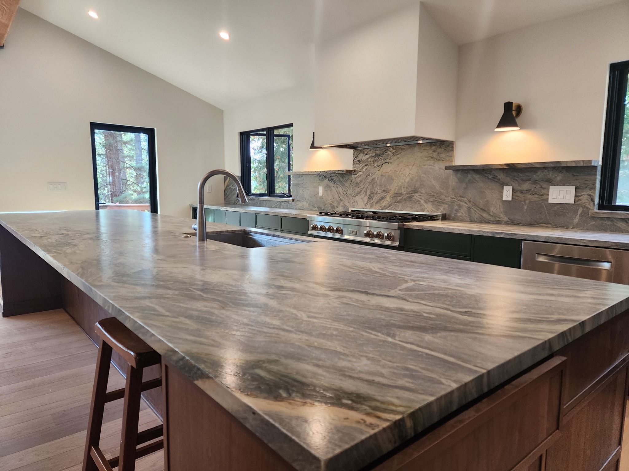 High end kitchen remodel